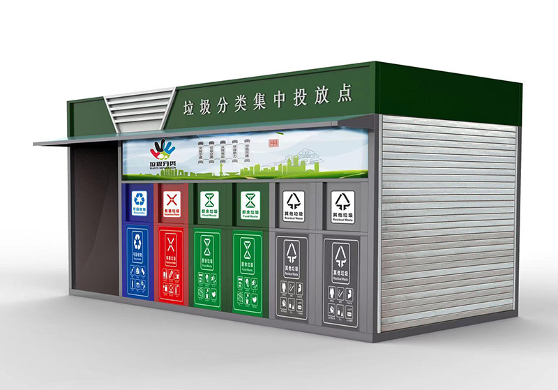 垃圾分类房